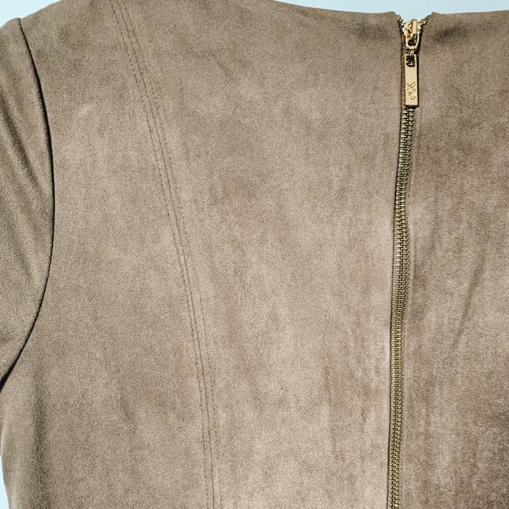 Jessica Simpson suede shift dress ! - Picture 4 of 4